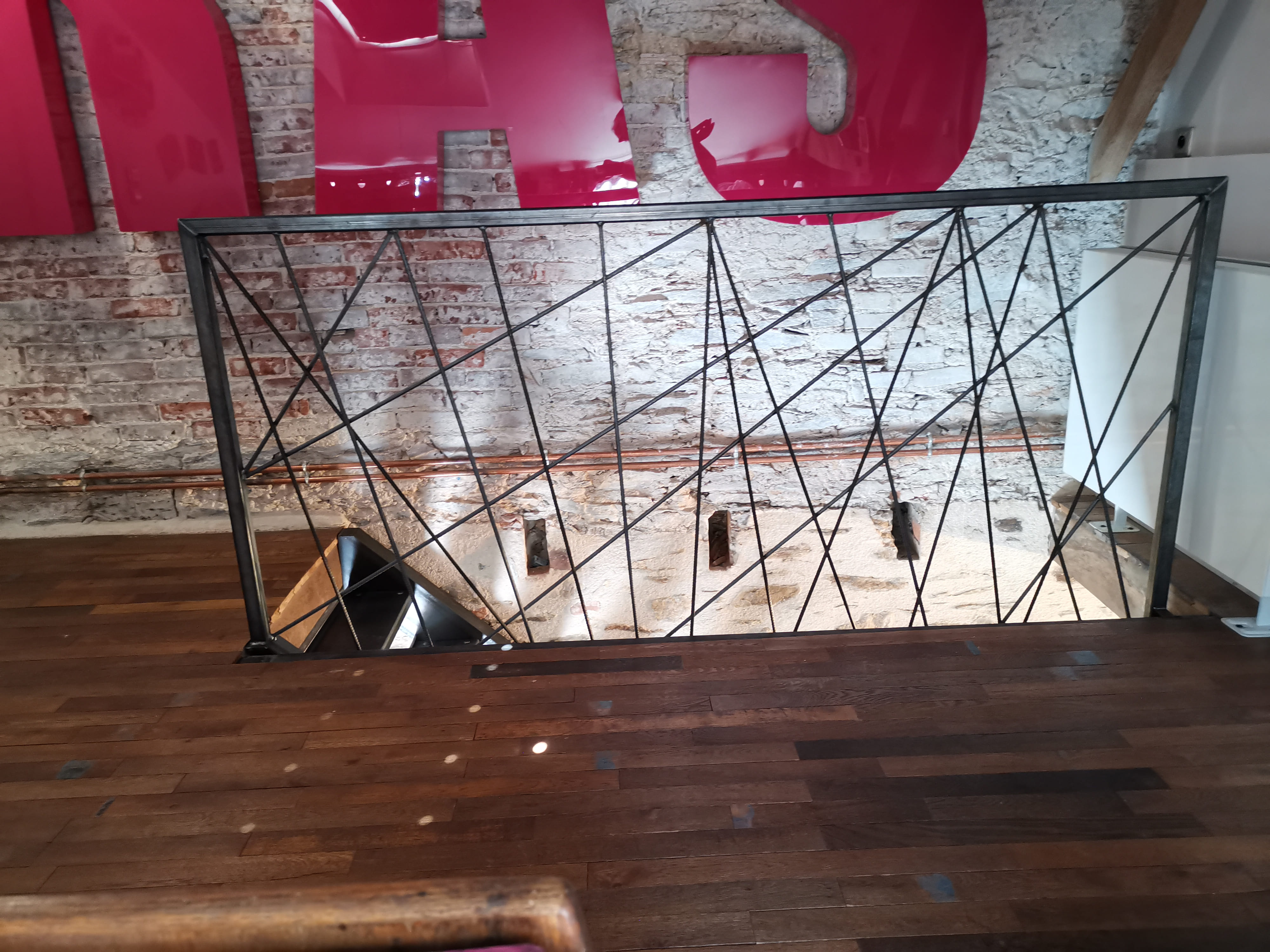 Garde-corps en ferronnerie sur mesure